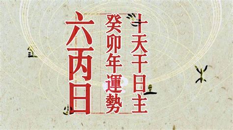 丙子日主|六十日柱之丙子